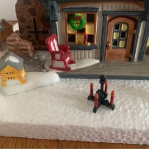 Department 56 Platts Candles & Wax Winter Holiday Village House Figurine - Picture 3 of 10
